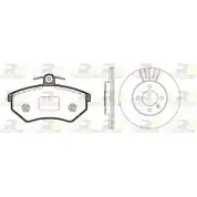 Комплект тормозных колодок и дисков ROADHOUSE 8134.00 V1S9B 1462267 RSX81340 0