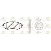 Комплект тормозных колодок и дисков ROADHOUSE RSX83 1801 8318.01 BVY5NB 1462371