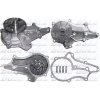 Водяной насос, помпа DOLZ Toyota iQ (AJ10) 1 Хэтчбек 1.4 D 4D (NUJ10) 90 л.с. 2009 – 2025 NQB HMB 8430632202534 T253