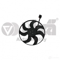 Вентилятор радиатора VIKA Volkswagen Polo (6R1, 6C1) 5 Хэтчбек 1.6 TDI 90 л.с. 2009 – наст. время JJ LE9M 99591802801