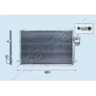 Радиатор кондиционера JAPANPARTS CFDYJ C T9L8 1479330 CND333028