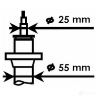 Амортизатор KAYABA 325700 T8 WVX 895890 - Изображение 4