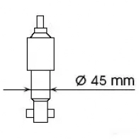Амортизатор KAYABA 3MU N4V8 898100 344200 4909500193563 - Изображение 5