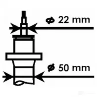 Амортизатор KAYABA 334834 4909500623640 Z0 UTB 896946 - Изображение 4