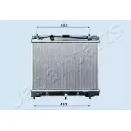 Радиатор охлаждения двигателя JAPANPARTS 5MLE8 VO0 ZQ RDA153011 Toyota Yaris (XP90) 2 Хэтчбек