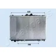 Радиатор охлаждения двигателя JAPANPARTS 717 G15E 1495044 M2HPQ86 RDA163026