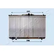 Радиатор охлаждения двигателя JAPANPARTS 97IV3U W M5BCOT RDA283092 1495172