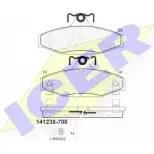 Тормозные колодки, дисковые, комплект ICER 141238 232 42 23243 1507358