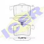 Тормозные колодки, дисковые, комплект ICER 2 5114 25115 Jaguar XJ (X351) 6 Седан 5.0 V8 510 л.с. 2009 – 2024 181981