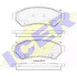 Тормозные колодки, дисковые, комплект ICER 25548 25 547 Chevrolet Uplander 1 (GMT201) 2005 – 2009 182081