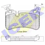 Тормозные колодки, дисковые, комплект ICER D1373-8485 Mercedes SL-Class (R230) 2 Кабриолет 6.0 65 AMG (2379) 612 л.с. 2004 – 2012 24 473 182209