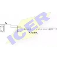 Датчик износа тормозных колодок ICER 610413 E C 244 86 Ford Transit 7 (FM) Грузовик 2.2 TDCi 140 л.с. 2007 – 2011 1OVB3