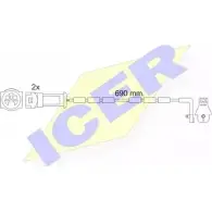 Датчик износа тормозных колодок ICER 610445 E C 21368 1510044 2 0197
