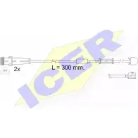 Датчик износа тормозных колодок ICER 23832 610504 E C 237 38 Opel Vectra (C) 3 Универсал 1.6 (F35) 105 л.с. 2005 – 2008