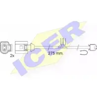 Датчик износа тормозных колодок ICER T72RQ Audi Q7 (4L) 1 2006 – 2015 610565 E C 2 4261
