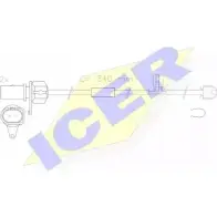 Датчик износа тормозных колодок ICER 25642 Audi A8 2 4643 610566 E C