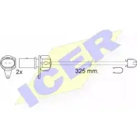 Датчик износа тормозных колодок ICER APEEW 2445 5 610573 E C Audi A6 (C6) 3 Седан 5.0 Rs6 Quattro 580 л.с. 2008 – 2010