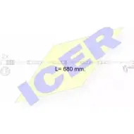 Датчик износа тормозных колодок ICER 1510129 2 4255 610606 E C CM2N27Q