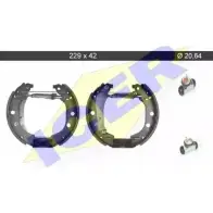 Тормозные колодки, комплект ICER X6M6B 79KT0045 C Peugeot 406 1 (8E, 8F) Универсал 2.0 HDi 110 107 л.с. 2001 – 2004 31 57E