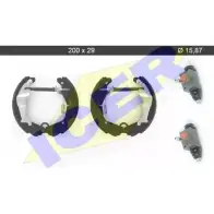Тормозные колодки, комплект ICER JWIP N 79KT0095 C Suzuki Wagon R Plus (MM) 2 Хэтчбек 1.3 DDiS (RB 413D) 70 л.с. 2003 – 2025 V0XB3X