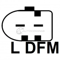 Щетки генератора с регулятором UTM LQQ 0U 1441052129 RB0225A - Изображение 3