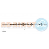 Трос ручника ADRIAUTO Fiat Tipo (356) 2 Хэтчбек 1.6 D (356HxG1B) 120 л.с. 2016 – 2024 11.0283.2 YHP PRK