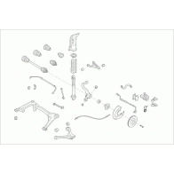 Подвеска колеса LEMFORDER Geely AUDI-A4B5-RL012 C1 P1XGM