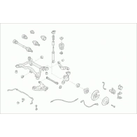 Подвеска колеса LEMFORDER J4G H4MK Omoda AUDI-A4B6-RL014