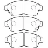 Тормозные колодки, дисковые, комплект AISIN 4U4 7WF LUMNSSO A1N048 Toyota Corolla (E100) 7 Универсал 2.0 D (CE100) 72 л.с. 1992 – 1997