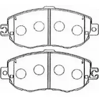 Тормозные колодки дисковые, комплект AISIN 1578294 A1N055 DVI S0NY
