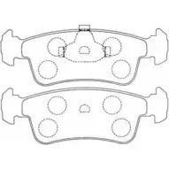 Тормозные колодки дисковые, комплект AISIN ASN-116 5411450605373 1578653 EDCM8W 1
