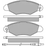 Тормозные колодки дисковые, комплект AISIN 4E RTAHT 1578795 5411450607971 ASN-2200