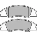 Тормозные колодки дисковые, комплект AISIN W3 64MY 1578817 ASN-2237 5411450664066