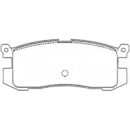 Тормозные колодки дисковые, комплект AISIN 1578832 5411450608138 ASN-231 L2SO2 QF