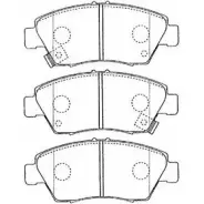 Тормозные колодки, дисковые, комплект AISIN 2NY3Y C1N016 1579948 2D LI7