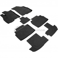 Резиновые коврики с высоким бортом для Chery Tiggo 8 Pro Max 2022-н.в. SEINTEX 99021 2H 4RA 1441169611