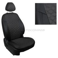 Чехлы из алькантары Ромб для UAZ Patriot (бок. под.) АКПП 2020-н.в. SEINTEX 99590 1441309836 M 85HVS