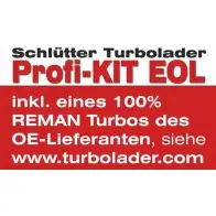 Турбина SCHLÜTTER TURBOLADER 45423 1-1 166-00630EOL 454231-3 Audi A4 (B5) 1 1994 – 2000