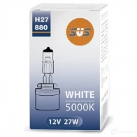Лампа галогеновая H27W/1 27 Вт 12 В 5000K SVS 0200031000 1439691497 P 1H7RIW