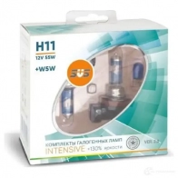 Лампа галогеновая H11 55 Вт 12 В 3800K SVS 0200125000 1439691740 RLG9 HJ