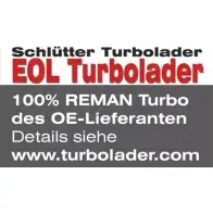 Турбина SCHLÜTTER TURBOLADER 702404- 2 172-06740EOL 1637243 7024040002
