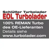 Турбина SCHLÜTTER TURBOLADER 71734 8-1 172-08065EOL 717348-2 Renault Kangoo (FC) 1 Фургон 1.9 dCi (FC0V) 84 л.с. 2003 – 2024