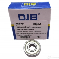 Подшипник универсальный DJB 608 ZZ I J1D2F 1439931744