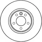 Тормозной диск NATIONAL 9SPNNV Volkswagen Caravelle (T5, 7H) 5 Автобус 3.2 V6 235 л.с. S1352G G NBD1291