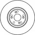 Тормозной диск NATIONAL NBD1347 Renault Espace (JK0) 4 Минивэн 3.5 V6 (JK00. JK0F. JK0P. JK0S. JK0W) 241 л.с. 2002 – 2025 XG3PT L2 5XR20I