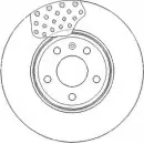 Тормозной диск NATIONAL K BSX2VL Audi A4 (B8) 4 Универсал NBD1583 IP4S26