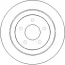 Тормозной диск NATIONAL 1676002 NBD1600 KMQZX76 UF4A E8