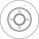 Тормозной диск NATIONAL 9CAQY H G4RU12 Ford Escort 7 (FA, GAL, ABL) Хэтчбек 2.0 DOHC RS 2000 4x4 150 л.с. 1995 – 1998 NBD301
