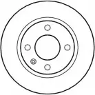 Тормозной диск NATIONAL Skoda Felicia IC IX2 G9GMM NBD796