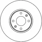 Тормозной диск NATIONAL Citroen C5 1 (DE, PF3) Универсал 3.0 V6 (DExFxC. DExFxF) 207 л.с. 2001 – 2004 GE 5JPPU NBD887 904U5Q